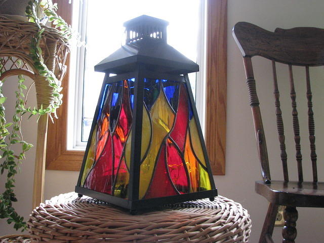 Multicolored lantern