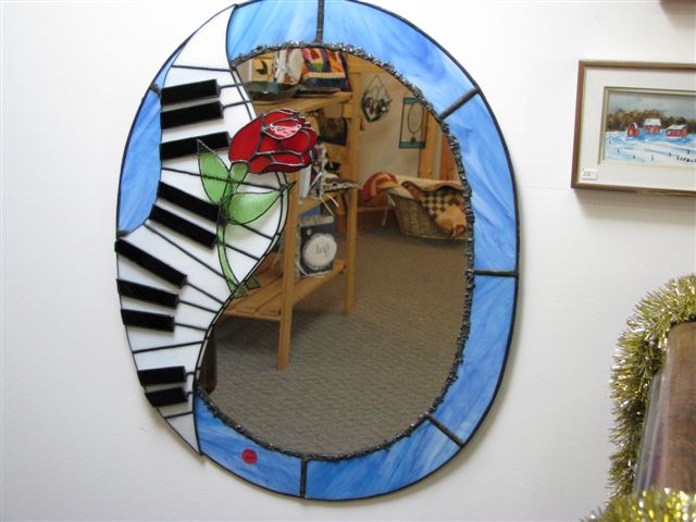 Piano mirror,large
